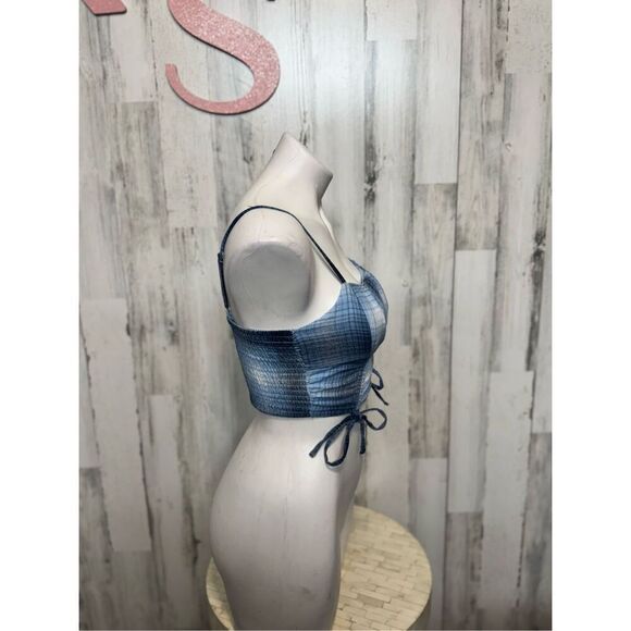 Aeropostal blue crop top size XS - Picture 4 of 8